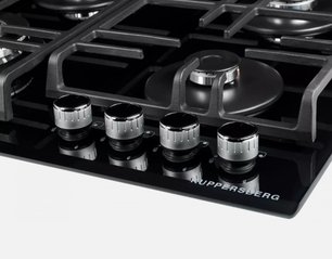 Газовая варочная панель Kuppersberg FQ 63 B фото 2 в Новосибирске