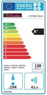Винный шкаф La Sommeliere CTPNE186A+ ECO Cl. A+ фото 4 в Новосибирске