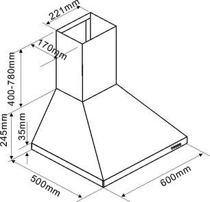 Вытяжка Kaiser А 6411W фото 2 в Новосибирске