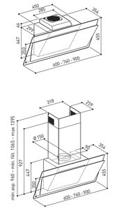 Вытяжка Korting KHC 97070 GN фото 2 в Новосибирске