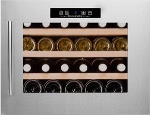 Винный шкаф Dunavox DX-24.56BSK (A) петли справа фото 2 в Новосибирске