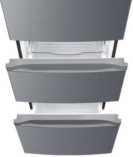 Трехдверный холодильник Кертинг KNFF 61889 X фото 3 в Новосибирске Трехдверный холодильник Korting KNFF 61889 X фото 3 в Новосибирске