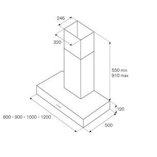 Вытяжка Бертаззони K100CONXA фото 4 в Новосибирске Вытяжка Bertazzoni K100CONXA фото 4 в Новосибирске