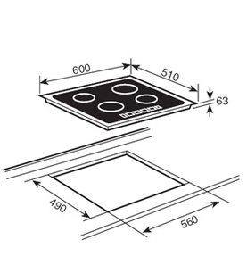 Варочная панель Тека TR 620 фото 2 в Новосибирске Варочная панель Teka TR 620 фото 2 в Новосибирске