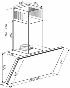 Вытяжка Kaiser AT 9430FG Eco фото 4 в Новосибирске