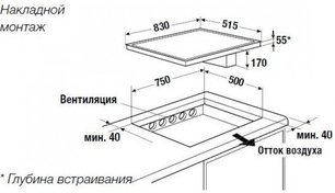 Индукционная варочная панель с вытяжкой Kuppersbusch KMI 8500.0 SR Black Chrome фото 4 в Новосибирске