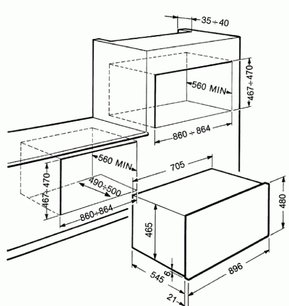 Духовой шкаф Smeg SE995XT-7 фото 2 в Новосибирске