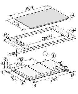Варочная панель Miele KM 7878-1 FL Diamond фото 4 в Новосибирске