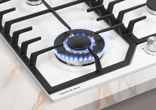 Газовая варочная панель Зигмунд Штайн G 22.6 W фото 3 в Новосибирске Газовая варочная панель Zigmund Shtain G 22.6 W фото 3 в Новосибирске