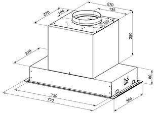 Вытяжка Smeg KSEG77X фото 3 в Новосибирске
