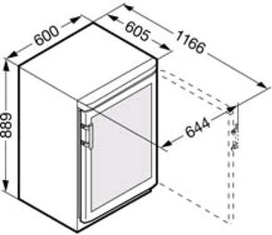 Винный шкаф Liebherr WK 1802 Vinothek фото 4 в Новосибирске