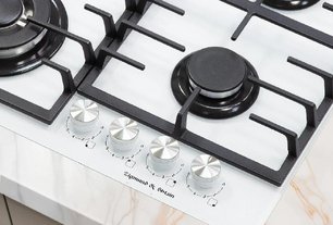 Газовая варочная панель Зигмунд Штайн M 28.6 W фото 2 в Новосибирске Газовая варочная панель Zigmund Shtain M 28.6 W фото 2 в Новосибирске
