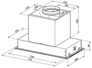 Вытяжка Smeg KSEG77X-1 фото 3 в Новосибирске