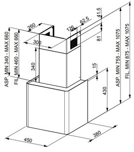 Вытяжка Faber Lithos EG6 WH A45 фото 4 в Новосибирске