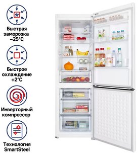 Холодильник Maunfeld MFF187NFIW10 фото 2 в Новосибирске