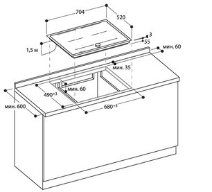 Индукционная варочная панель Gaggenau CI272111 фото 2 в Новосибирске