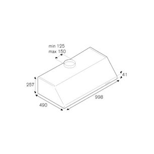 Вытяжка Бертаззони KU100 PRO 1 X A фото 4 в Новосибирске Вытяжка Bertazzoni KU100 PRO 1 X A фото 4 в Новосибирске