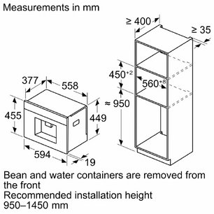 Встраиваемая кофемашина Siemens CT918L1B0 фото 4 в Новосибирске