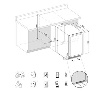 Винный шкаф Dunavox DAU-45.125DB.TO фото 2 в Новосибирске
