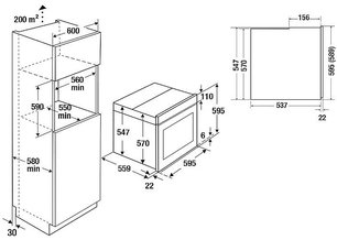 Духовой шкаф с паром Kuppersbusch BD 6340.0 S3 Silver Chrome фото 4 в Новосибирске