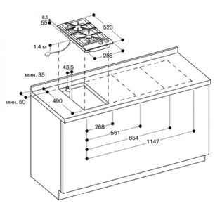 Варочная панель Гаггенау VG 232-234 фото 3 в Новосибирске Варочная панель Gaggenau VG 232-234 фото 3 в Новосибирске