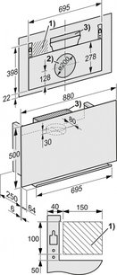 Вытяжка Миле DA 9091 W OBSW фото 3 в Новосибирске Вытяжка Miele DA 9091 W OBSW фото 3 в Новосибирске
