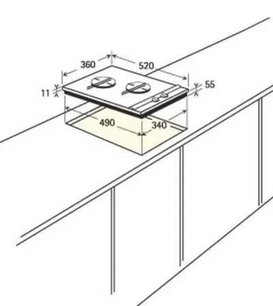 Варочная панель АЕГ FM4300 G-an фото 4 в Новосибирске Варочная панель AEG FM4300 G-an фото 4 в Новосибирске