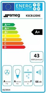 Встраиваемая вытяжка Smeg KSCB120XE фото 4 в Новосибирске