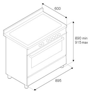 Варочный центр Bertazzoni PRO906HYBSGIT фото 4 в Новосибирске