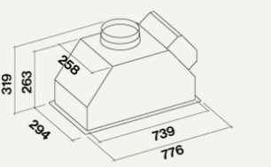 Встраиваемая вытяжка Фалмек Gruppo Incasso GREEN TECH 70 фото 3 в Новосибирске Встраиваемая вытяжка Falmec Gruppo Incasso GREEN TECH 70 фото 3 в Новосибирске