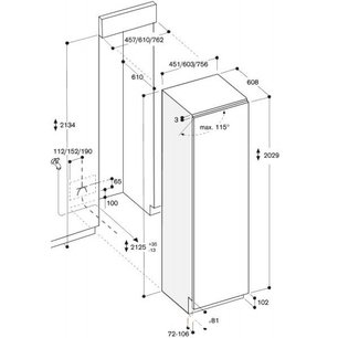 Встраиваемый морозильник Gaggenau RF 461-301 фото 2 в Новосибирске