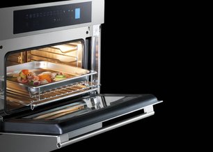 Встраиваемый комбинированный паровой шкаф Fulgor Milano LCSO 4511 TC ME фото 4 в Новосибирске