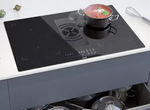 Варочная панель с вытяжкой Пандо E-391/78 V.1130 ECO PLUS + KIT FCLR-AE фото в Новосибирске Варочная панель с вытяжкой Pando E-391/78 V.1130 ECO PLUS + KIT FCLR-AE фото в Новосибирске