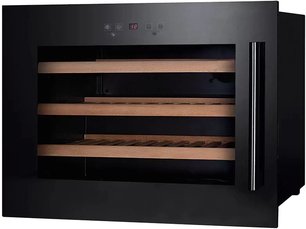 Винный шкаф Dunavox DX-24.56BBK (B) петли слева фото 3 в Новосибирске