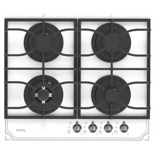 Газовая стеклянная варочная панель Кертинг HGG 6911 CTRW фото в Новосибирске Газовая стеклянная варочная панель Korting HGG 6911 CTRW фото в Новосибирске