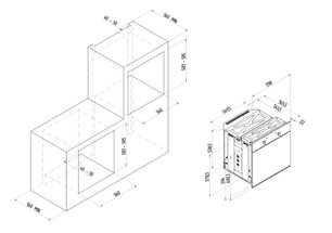 Духовой шкаф Zigmund Shtain EN 59.511 B фото 4 в Новосибирске