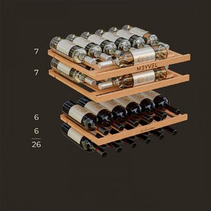 Винный шкаф Meyvel MV26PRO-KBB2 фото 2 в Новосибирске