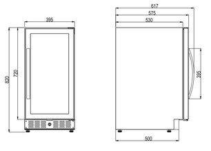 Винный шкаф Dometic E28FG Elegance фото 3 в Новосибирске