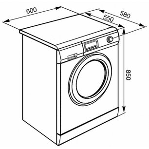 Стиральная машина Smeg SLB127 фото 3 в Новосибирске