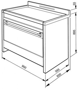 Варочный центр Smeg A1C-6 фото 2 в Новосибирске