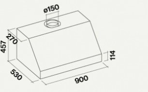 Вытяжка Фалмек Zeus 90 PRO фото 3 в Новосибирске Вытяжка Falmec Zeus 90 PRO фото 3 в Новосибирске