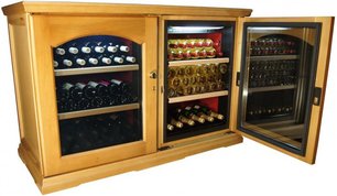 Винный шкаф IP CEX 2151 RU дуб фото 3 в Новосибирске