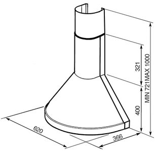 Вытяжка Smeg KSE86AO9 фото 3 в Новосибирске