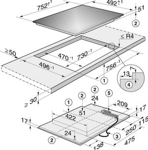 Варочная панель Миле KM 5956 (Ice) фото 2 в Новосибирске Варочная панель Miele KM 5956 (Ice) фото 2 в Новосибирске