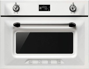 Компактный духовой шкаф с пароваркой Smeg SF4920VCB1 фото в Новосибирске