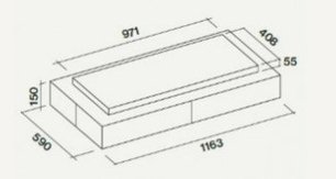 Встраиваемая вытяжка Фалмек CIRCLE.TECH Vega 115 Isola Stell (600) фото 3 в Новосибирске Встраиваемая вытяжка Falmec CIRCLE.TECH Vega 115 Isola Stell (600) фото 3 в Новосибирске