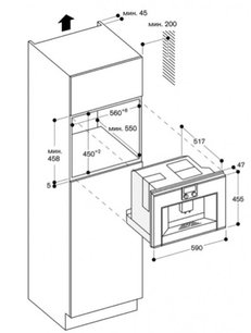Встраиваемая кофемашина Гаггенау CM 450-110 фото 3 в Новосибирске Встраиваемая кофемашина Gaggenau CM 450-110 фото 3 в Новосибирске