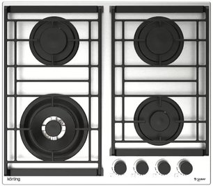 Газовая варочная панель Кертинг HG 6235 CTX фото в Новосибирске Газовая варочная панель Korting HG 6235 CTX фото в Новосибирске