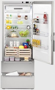 Холодильник с морозильной камерой Фестиво 75 CF 75CF9411788 (черный/нержавеющая сталь) фото 2 в Новосибирске Холодильник с морозильной камерой Festivo 75 CF 75CF9411788 (черный/нержавеющая сталь) фото 2 в Новосибирске