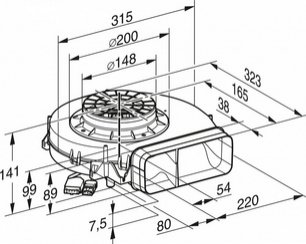 Встраиваемая вытяжка Miele CSDA7001 FL фото 3 в Новосибирске